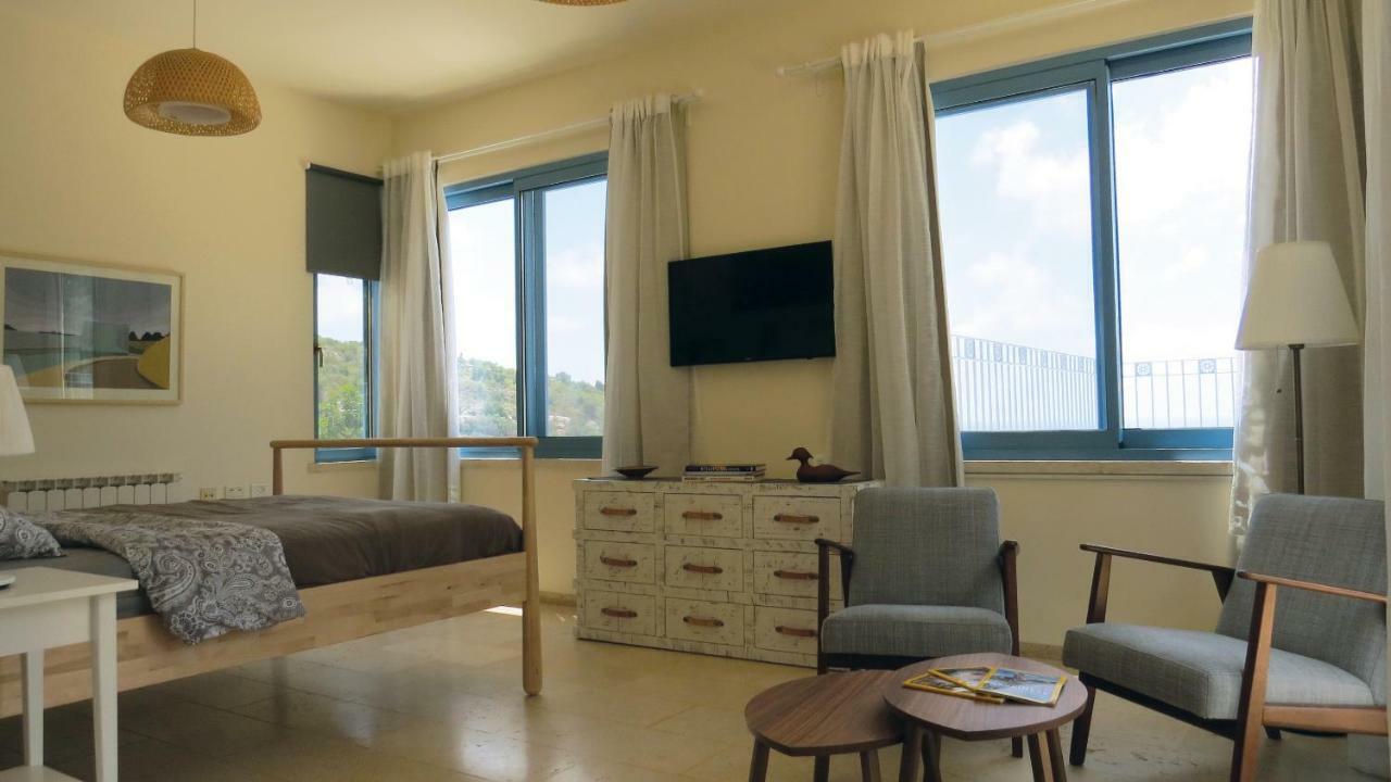 Artsea Studio Apartment With Sea View Ein Hod Dış mekan fotoğraf